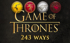 Game of Thrones 243 Ways